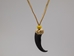 Realistic Iroquois Bear Claw Necklace: 1-Claw - 368-101