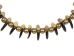 Real Iroquois Coyote Claw Necklace: 20-Claw - 368-620 (Y2HC14)
