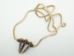 Real Iroquois Badger Claw Necklace: 3-Claw - 368-703 (Y2IC10)