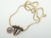 Real Iroquois Badger Claw Necklace: 3-Claw - 368-703 (Y2IC10)