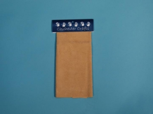 Suede Trim Piece 8.5x11": Beige 