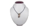 Fossil Sled Dog / Wolf Canine Necklace - 374-AS (Y2IC10)