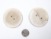 Palm-Cut 2-Hole Moose Antler Button: 2.5" - 38-P2-2.5 (Y2HC10)