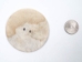 Palm-Cut 2-Hole Moose Antler Button: 3.0" - 38-P2-3.0 (Y2HC11)