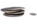Palm-Cut 2-Hole Moose Antler Button: 3.0" - 38-P2-3.0 (Y2HC11)