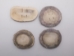 Cross-Cut Blind-Hole Moose Antler Button: 2.0-2.5" - 38-RB-2.0 (Y1KC04)