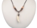 Alligator Tooth Necklace: Fancy - 381-30-2 (Y2IC02)
