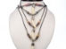 Alligator Tooth Necklace: Fancy - 381-30-2 (Y2IC02)