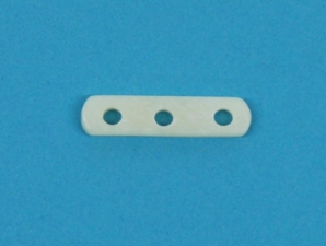 Bone Spacers: 3-hole (100/box) 