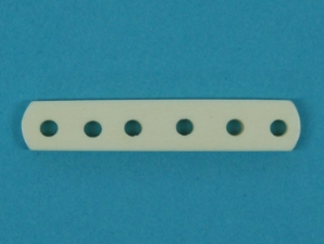 Bone Spacers: 6-hole (100/box) 
