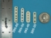 Bone Spacers: 4-hole (100/box) - 395-40 (Y1JC04)