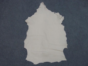Goat Leather: Grade A/B: Pearl (sq ft) 