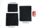 Deerskin Leather: #1/#2: Project Piece: Black - 40-01PP-BK0810 (Y1LRQ)