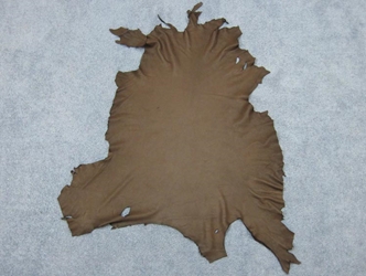 Deerskin Leather: Craft: Dark Brown (sq ft) 