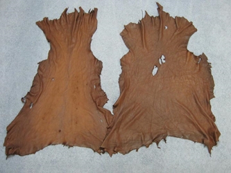 Deerskin Leather: Craft: Medium Brown (sq ft) 