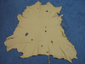 Deerskin Leather: Craft: Palomino (sq ft) 