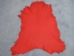 Deerskin Leather: Craft: Red (sq ft) - 40-02-RD-AS (Y3MXX)