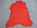 Deerskin Leather: Craft: Red (sq ft) - 40-02-RD-AS (L10)