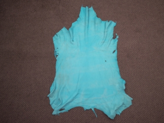 Deerskin Leather: Craft: Sea Foam (sq ft) 
