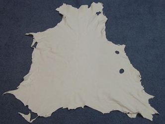 Deerskin Leather: Craft: White (sq ft) 