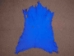Garment Deerskin Leather: Royal Blue (sq ft) - 40-GAR-RB-AS (Y1JRE)