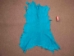 Garment Deerskin Leather: Turquoise (sq ft) - 40-GAR-TQ-AS (Y1JRE)