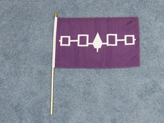 Hiawatha Flag: 12x18" iroquois confederacy