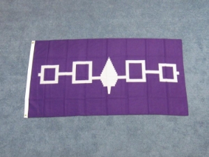 Hiawatha Flag:36x60" iroquois confederacy