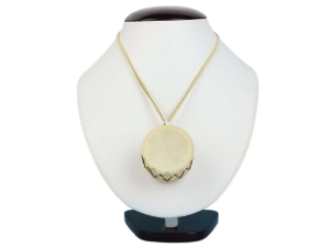 Mini Powwow Drum Necklace 