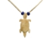 Bone Turtle Necklace - 404-301 (Y2JC07)