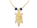 Bone Turtle Necklace - 404-301 (Y2JC07)