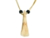 Real Water Buffalo Tooth Necklace: 1-Tooth - 404-601 (Y2HC11)