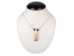 Real Water Buffalo Tooth Necklace: 1-Tooth - 404-601 (Y2HC11)