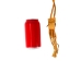 Real Buffalo Molar Necklace - 404-851-AS (Y2KC18)(Y2KRG)