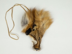 Real Fox Face Necklace 