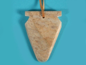 Soapstone Arrowhead Necklace 