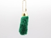 Synthetic Dyed Rabbit Foot Keychain: Green - 42-00GR (Y3L)