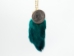 Dyed Rabbit Foot Keychain: Teal Green - 42-02TG (Y1IRB)