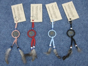 Navajo 1.5" Dreamcatcher Keychain 