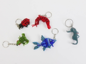Beaded Keychain: Assorted Styles 