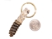 Rattlesnake Rattle and Skin Keychain - 42-31S (Y2J)