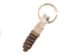 Rattlesnake Rattle and Skin Keychain - 42-31S (Y2JC04)