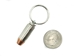 Bullet Keychain: 10mm Nickel - 42-40-9462 (Y1G)