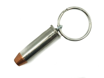 Bullet Keychain: 38 Cal Special Nickel 