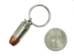 Bullet Keychain: 40 Cal S&amp;W Nickel - 42-40-9480 (Y1HRC)