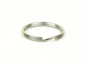 Nickel Split Ring keyrings, keychain rings, metal rings