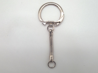 Nickel Snake Keychain keychains