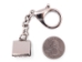Silver Lobster Clasp Keychain: Large - 464-7 (Y3LR-A4)