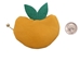 Deerskin Apple Change Purse: Yellow - 481-13 (10UF)