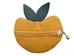 Deerskin Apple Change Purse: Yellow - 481-13 (10UF)